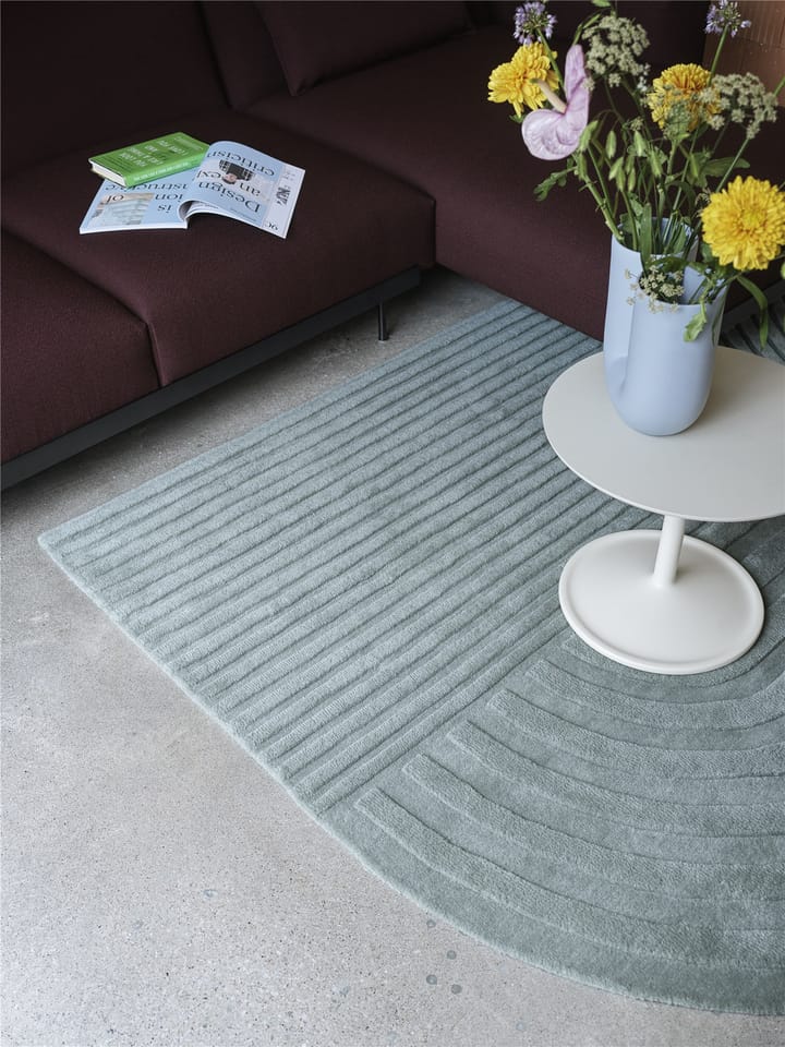Relevo matta 170x240 cm, Sage green Muuto