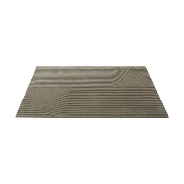 Relevo Rug Quattro ullmatta - Taupe, 170x240 cm - Muuto