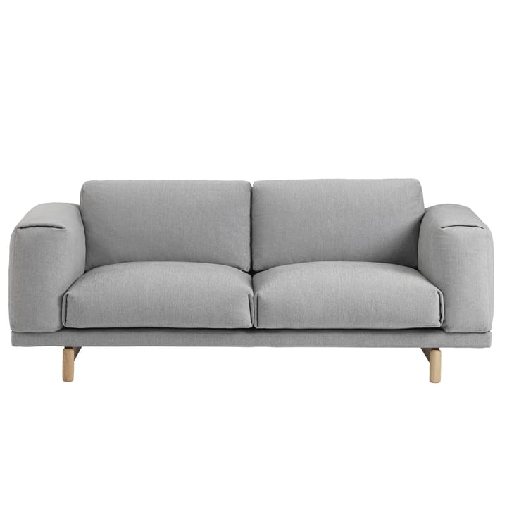 Rest soffa 2-sits - hallingdale 123 (ljusgrå) - Muuto