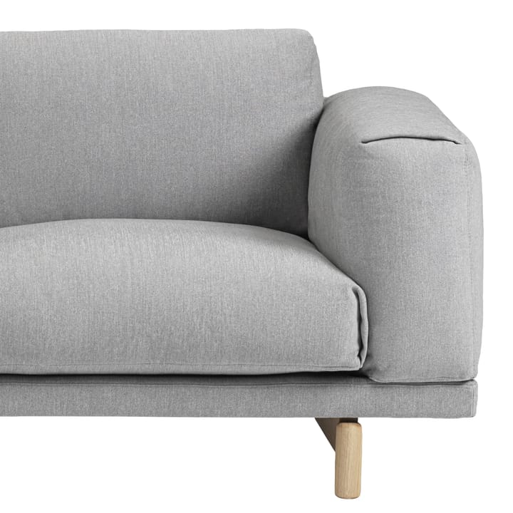 Rest soffa 2-sits - hallingdale 123 (ljusgrå) - Muuto