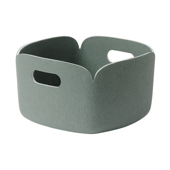 Restore förvaringskorg 28x28 cm - Dusty green - Muuto