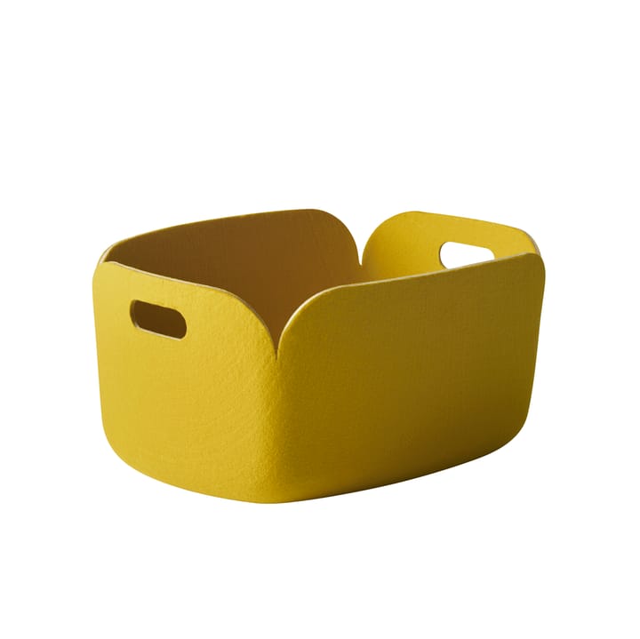 Restore förvaringskorg, gul Muuto