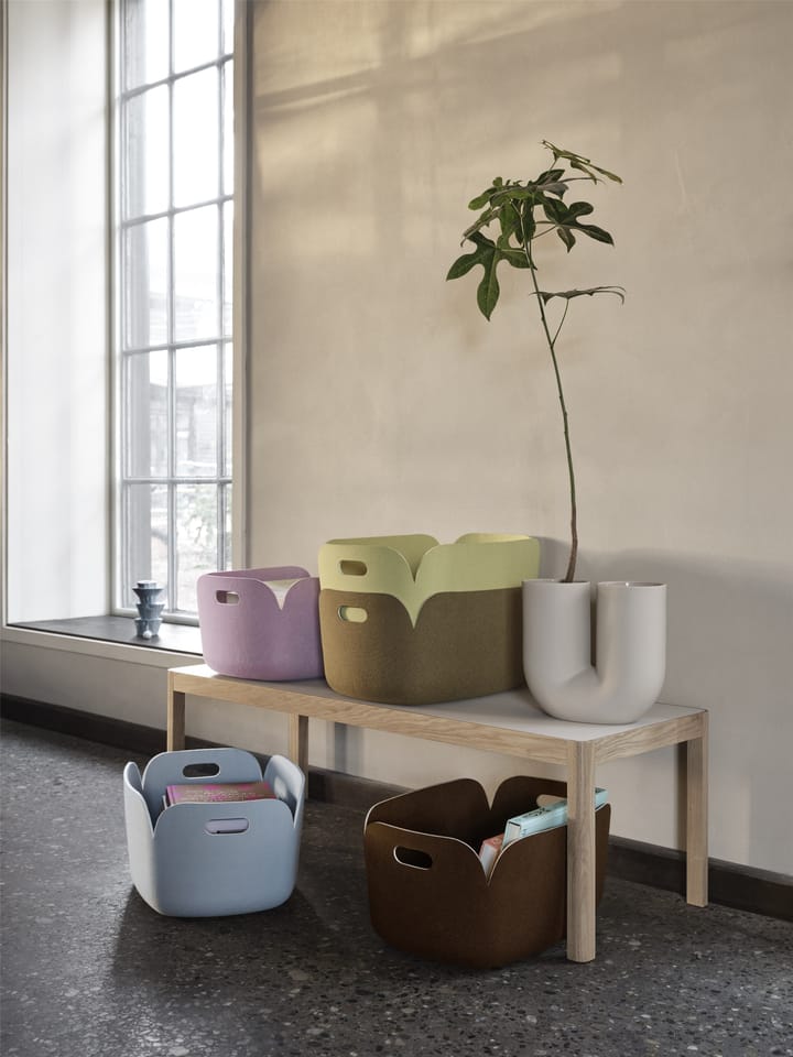Restore förvaringskorg, Light Blue Muuto