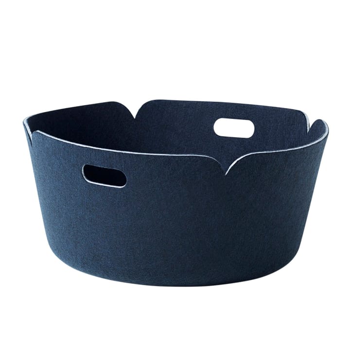 Restore förvaringskorg rund - midnight blue (blå) - Muuto