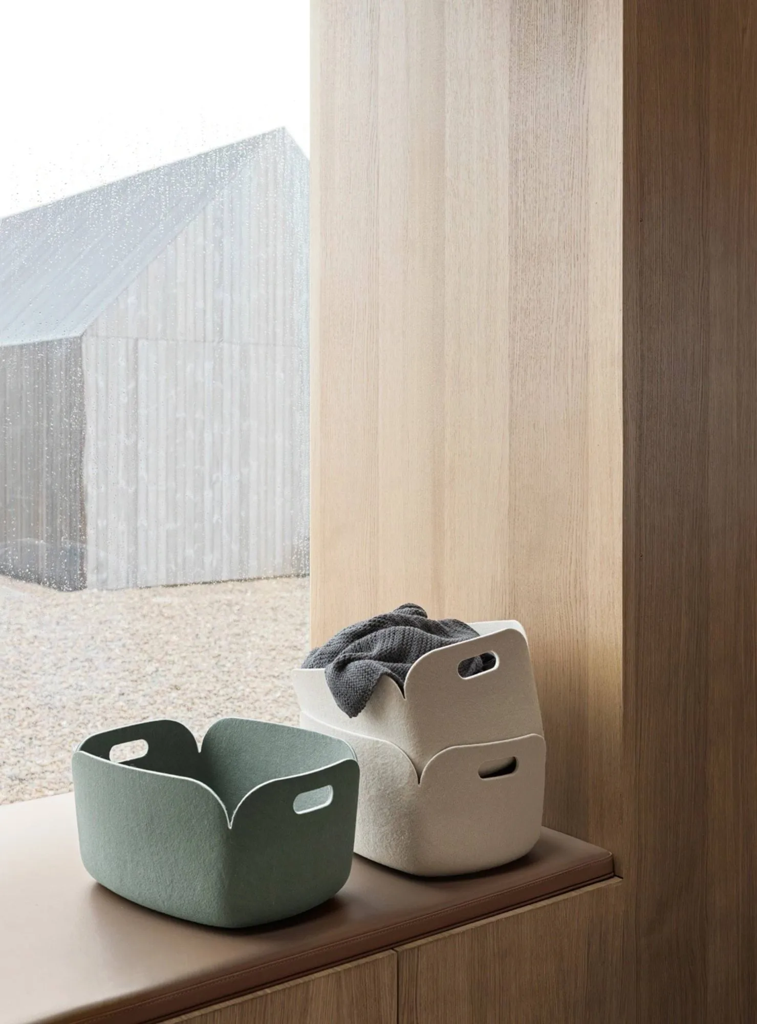 Restore förvaringskorg, Sand Muuto