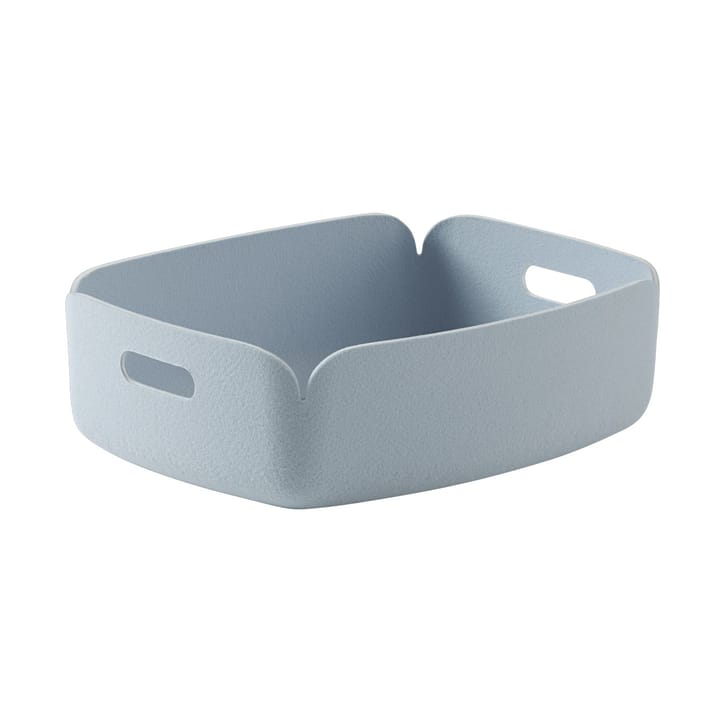 Restore tray förvaringskorg låg - Light Blue - Muuto