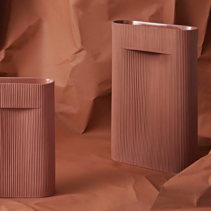 Ridge vas 48,5 cm, Terracotta Muuto