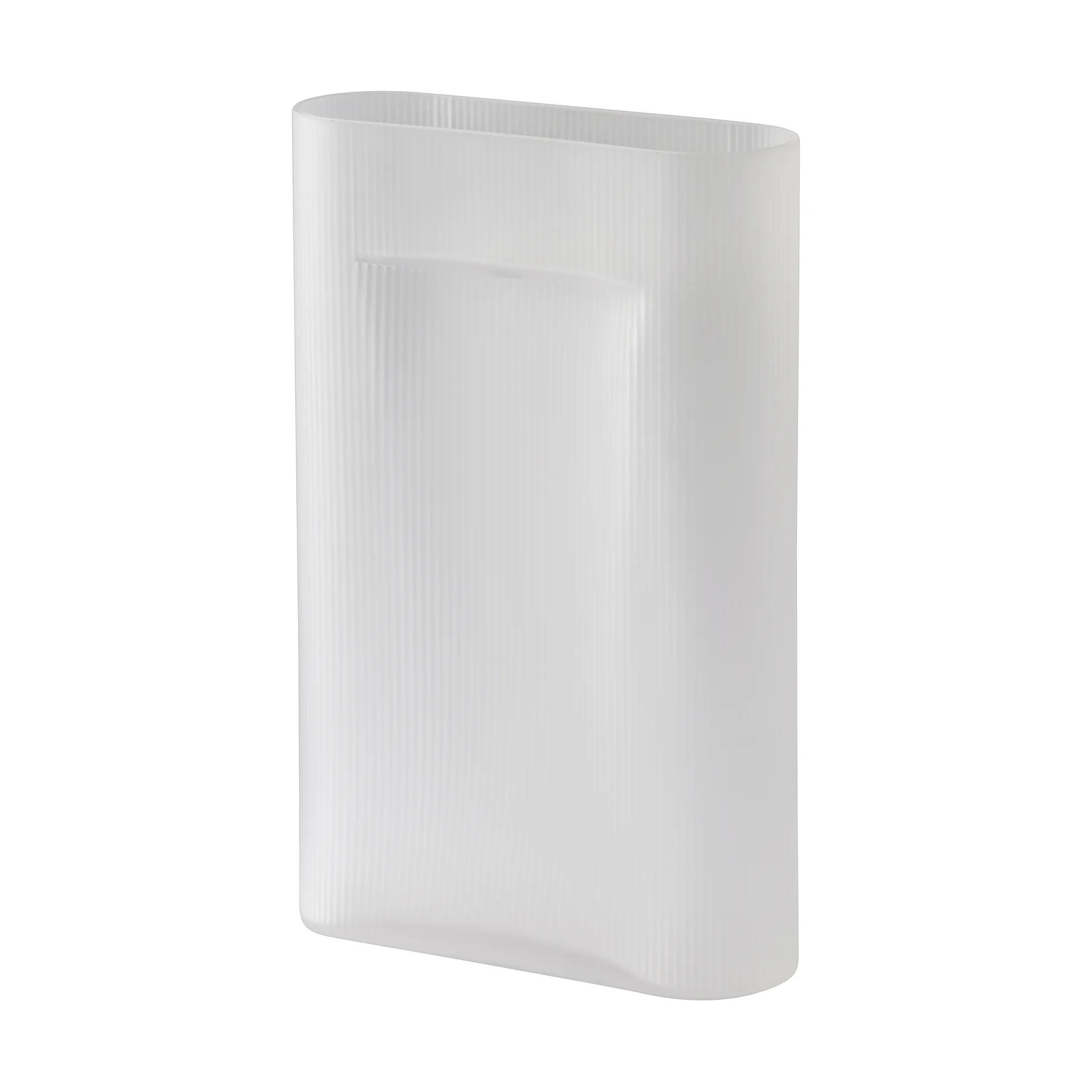 Ridge vas frostat glas 48,5 cm, White Muuto