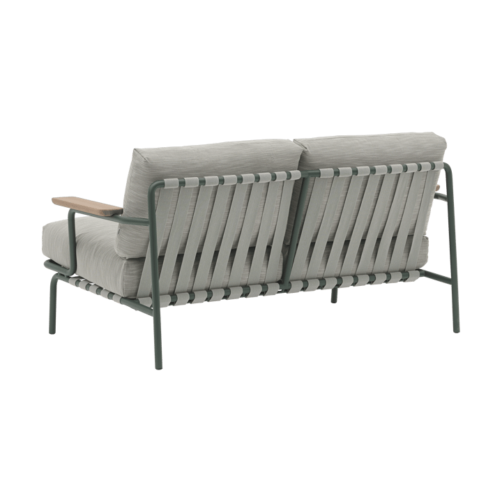 Settle 2-sits soffa, Ribbed Weave 2 Dark green Muuto