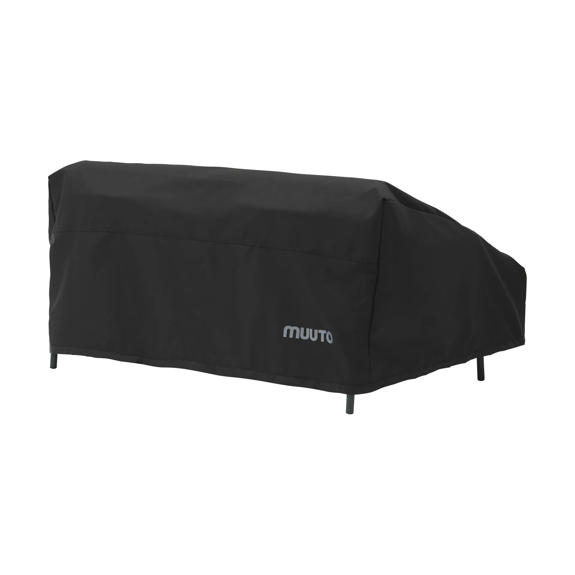 Settle Outdoor skydd till 2-sits soffa, Black Muuto