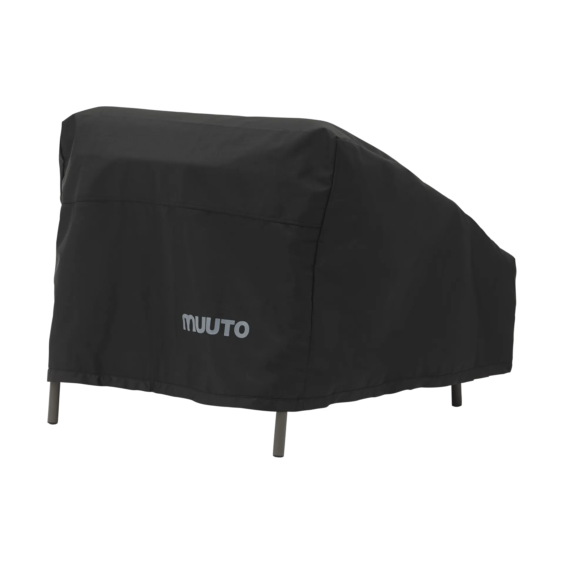Settle Outdoor skydd till loungefåtölj, Black Muuto