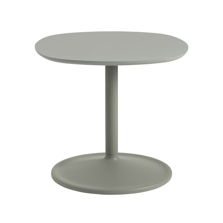 Soft 45x45cm sidobord - Dusty green laminate H: 40 cm - Muuto