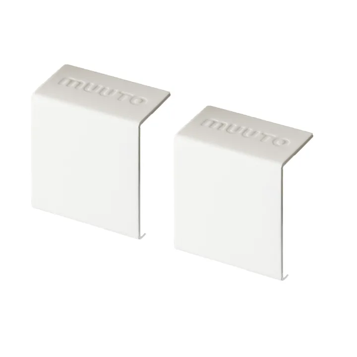 Stacked clips 2-pack - White - Muuto