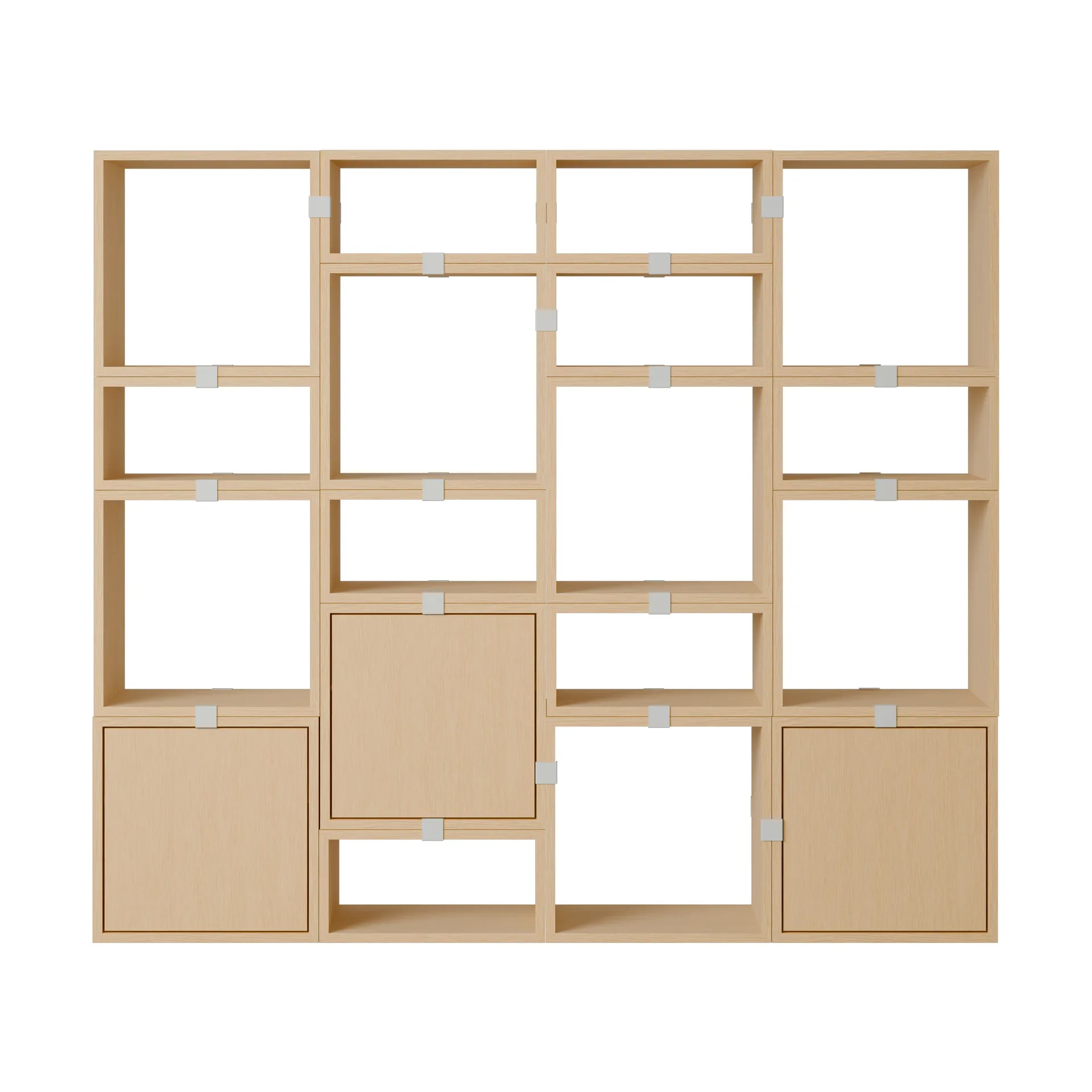 Stacked förvaringssystem bokhylla konfiguration 4, Ek Muuto