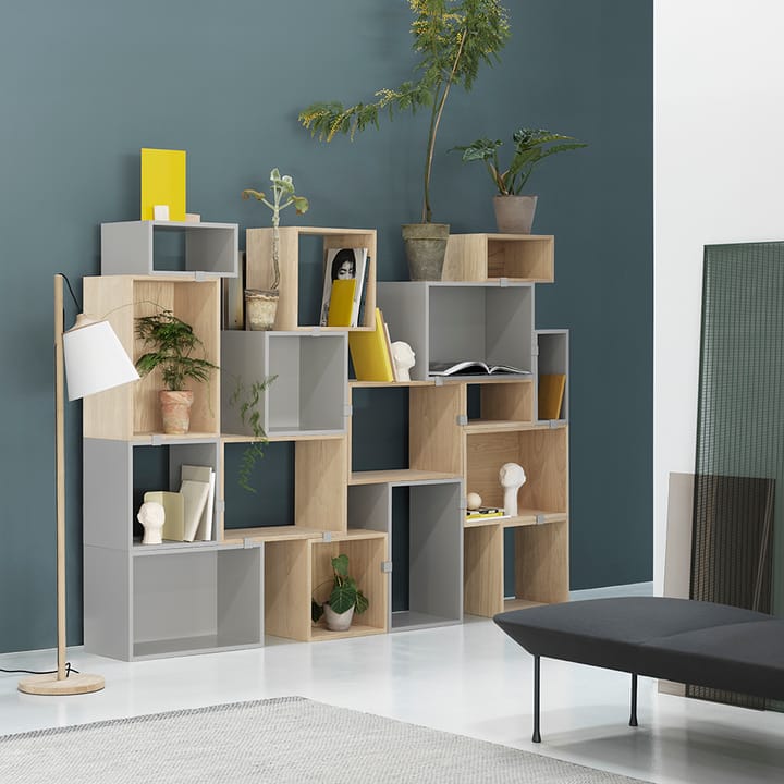 Stacked förvaringssystem large, Oak Muuto