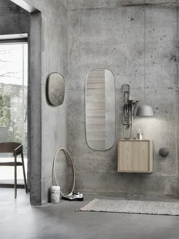 Stacked förvaringssystem med dörr medium - Ek - Muuto