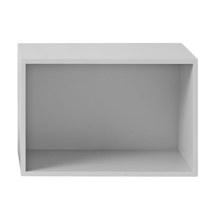 Stacked förvaringssystem med ryggskiva large - Light grey - Muuto