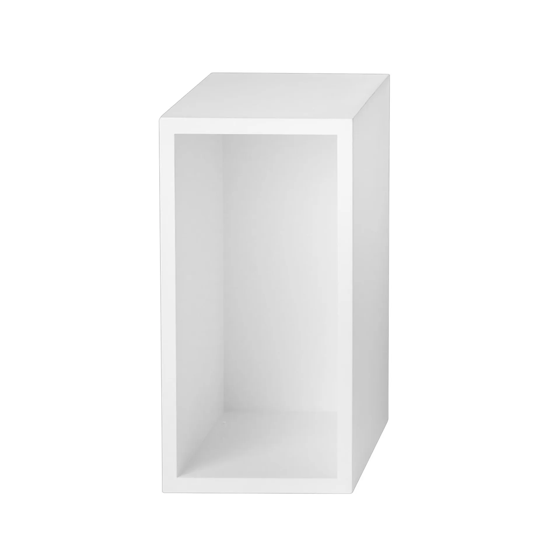 Stacked förvaringssystem small med ryggskiva, White Muuto
