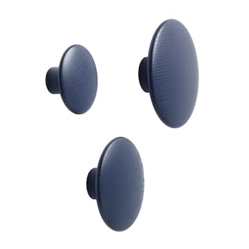 The Dots klädkrok midnight blue - Ø9 cm - Muuto