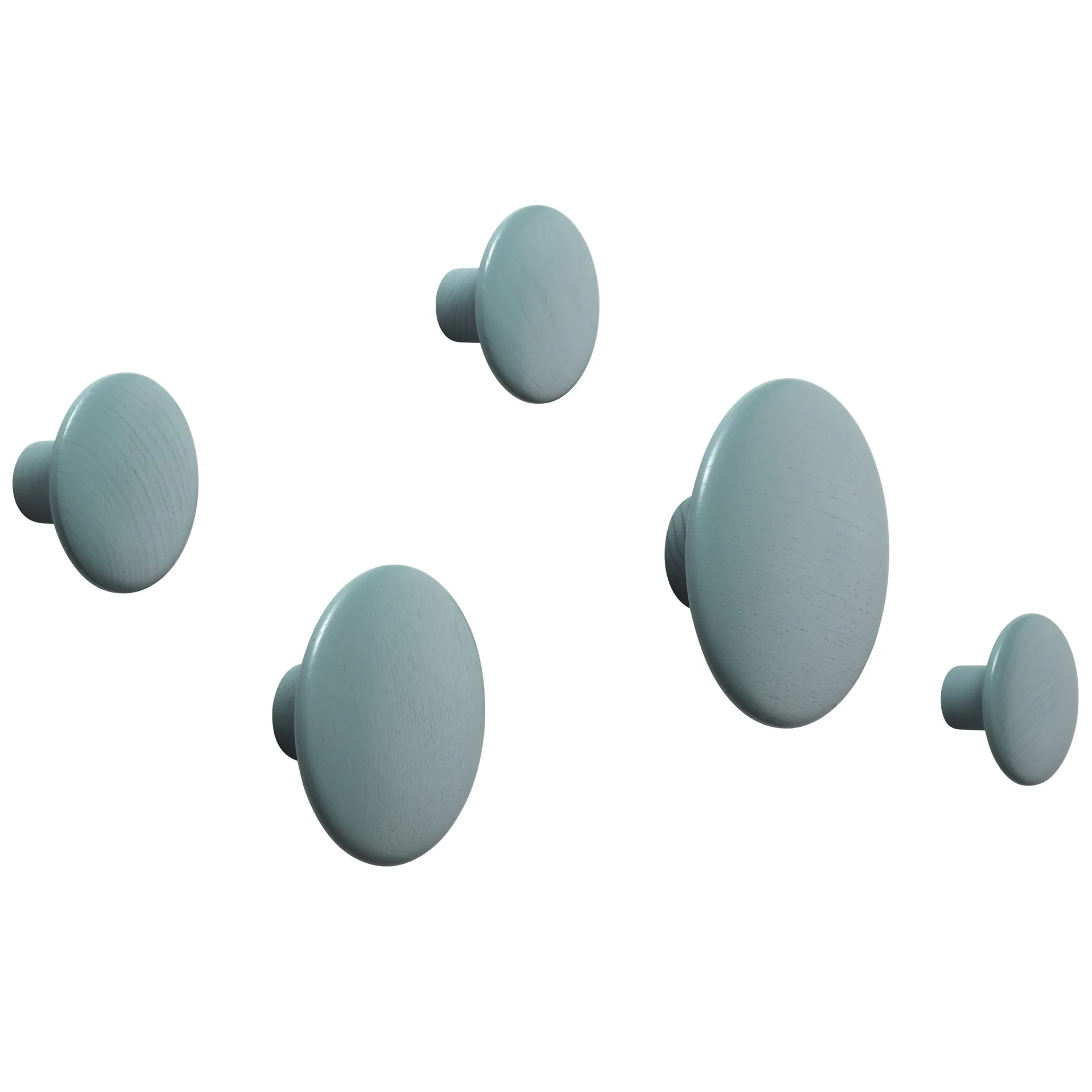 The Dots klädkrok petroleum (blå), Ø13 cm Muuto