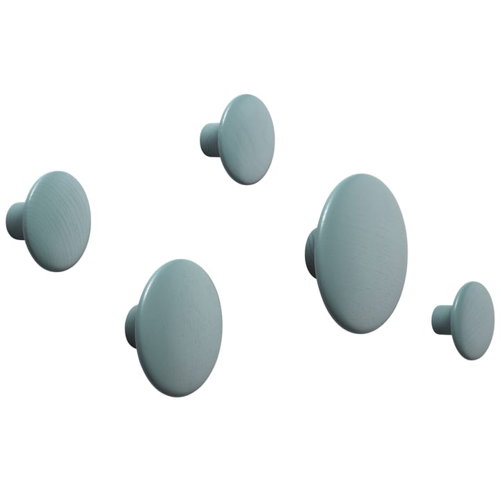The Dots klädkrok petroleum (blå), Ø13 cm Muuto
