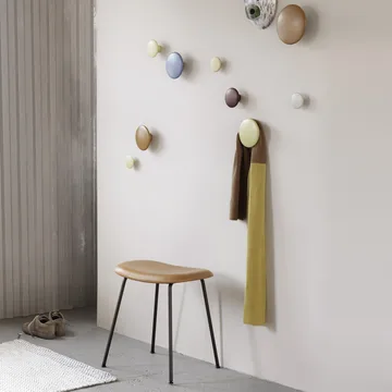 The Dots klädkrok vit - XS - Muuto