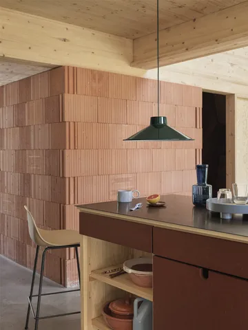 Top taklampa Ø36 cm - Mörkgrön - Muuto