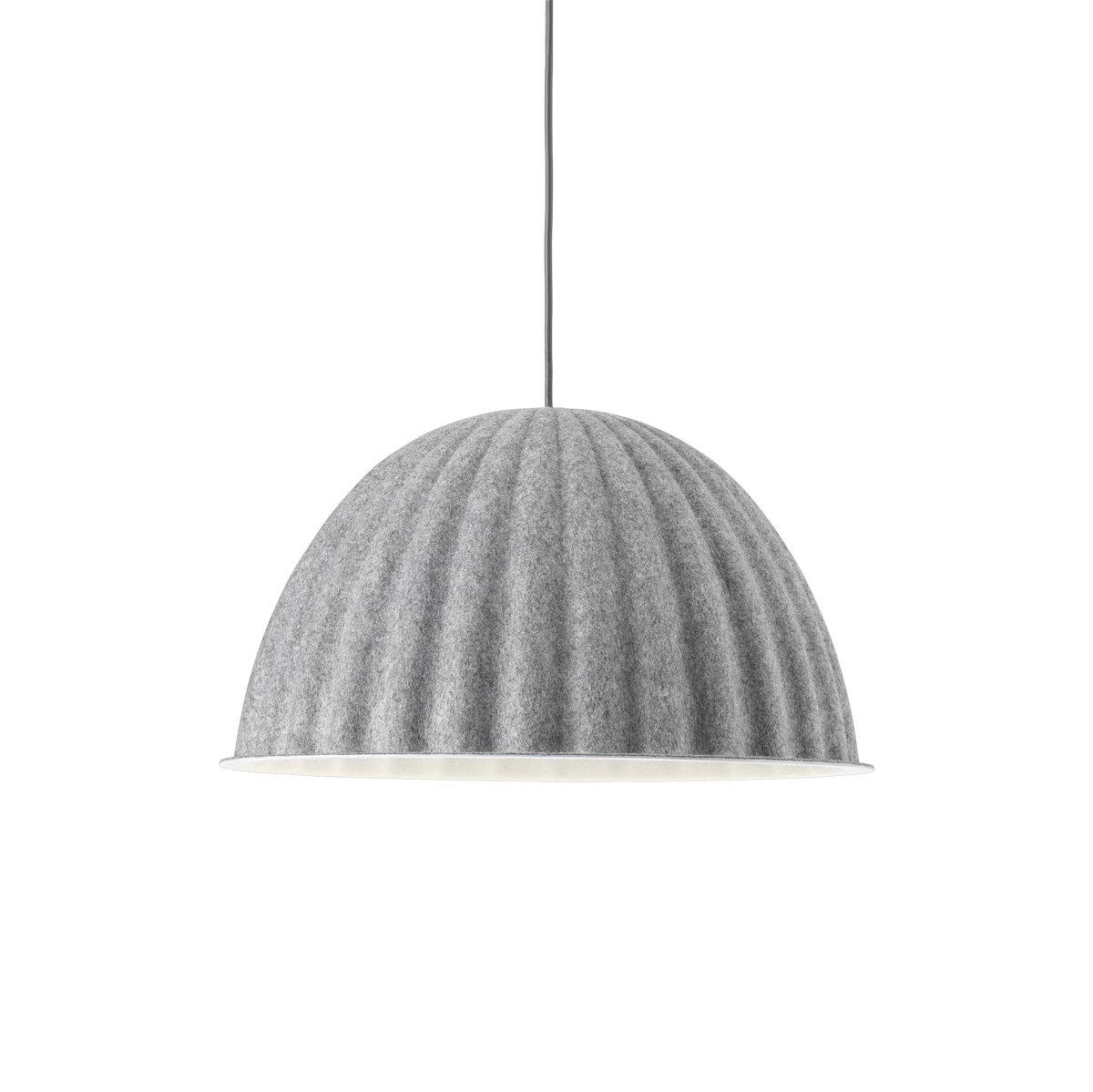 Muuto Under the bell taklampa o55 cm mörkgrå | Skandinavisk Design | Taklampor & Pendlar | Grå