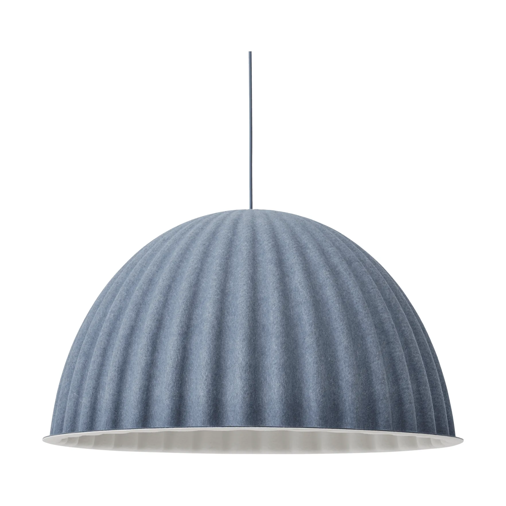 Under the bell taklampa Ø82 cm, Blue grey Muuto