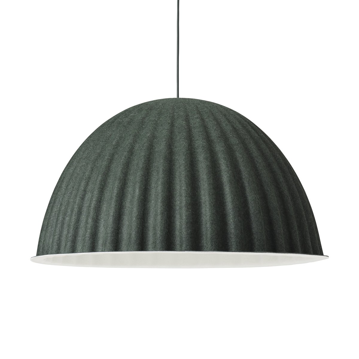 Muuto Under the bell taklampa o82 cm Dark Green | Skandinavisk Design | Taklampor & Pendlar | Grön