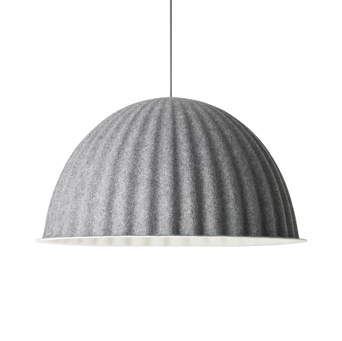 Muuto Under the bell taklampa o82 cm mörkgrå | Skandinavisk Design | Taklampor & Pendlar | Grå