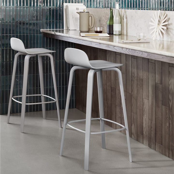 Visu barstol 75 cm, Grey-Grey Muuto