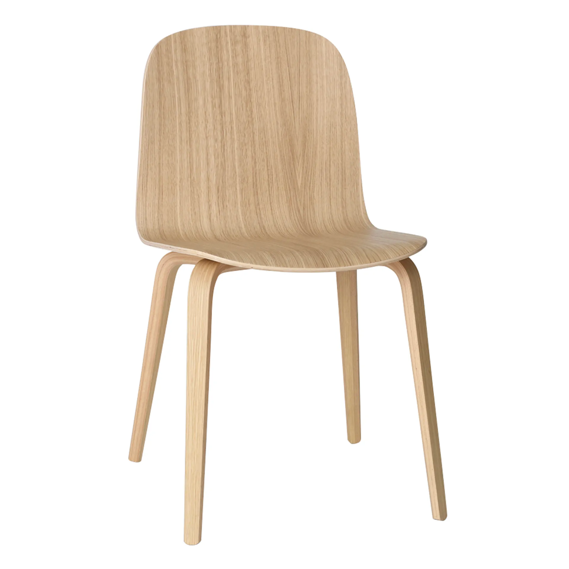 Visu stol träbas, Oak Muuto