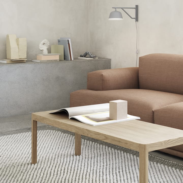 Workshop soffbord, Black 86x86 cm Muuto