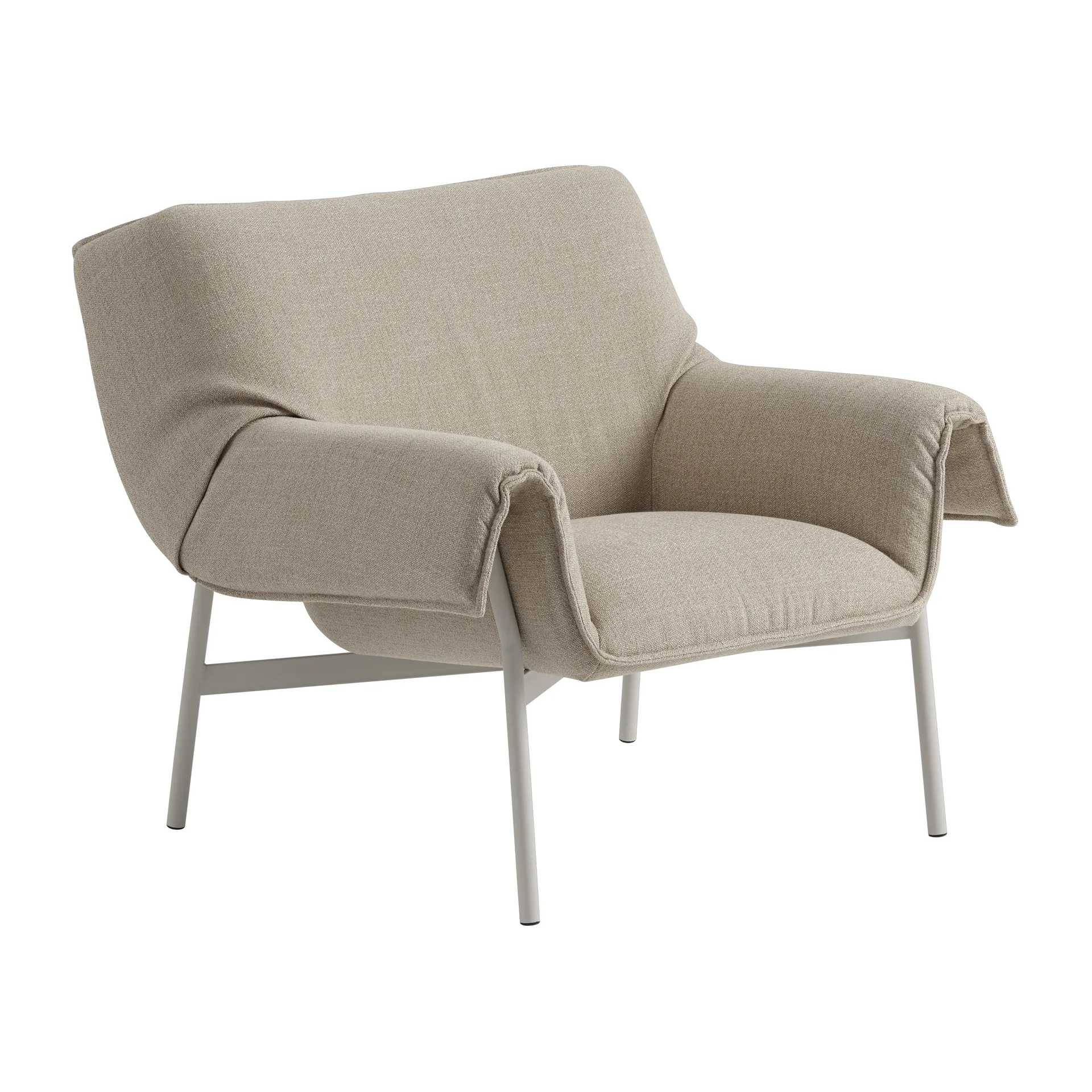 Wrap Lounge Chair loungestol, Ecriture 240-grey Muuto