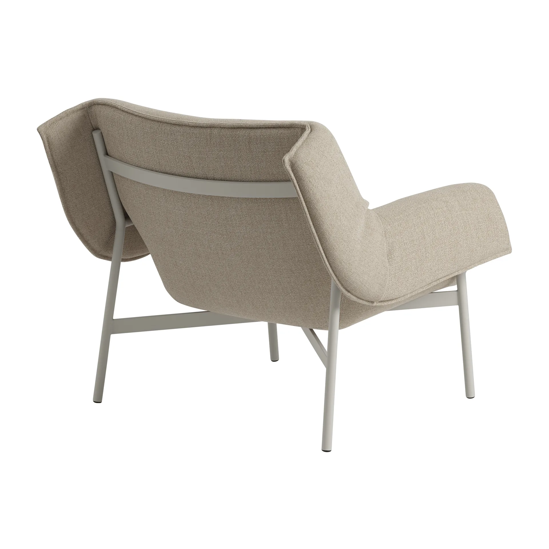 Wrap Lounge Chair loungestol, Ecriture 240-grey Muuto