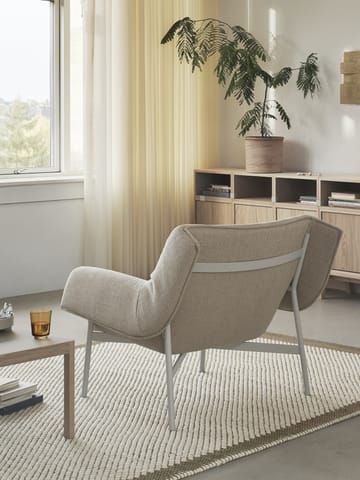 Wrap Lounge Chair loungestol - Ecriture 240-grey - Muuto