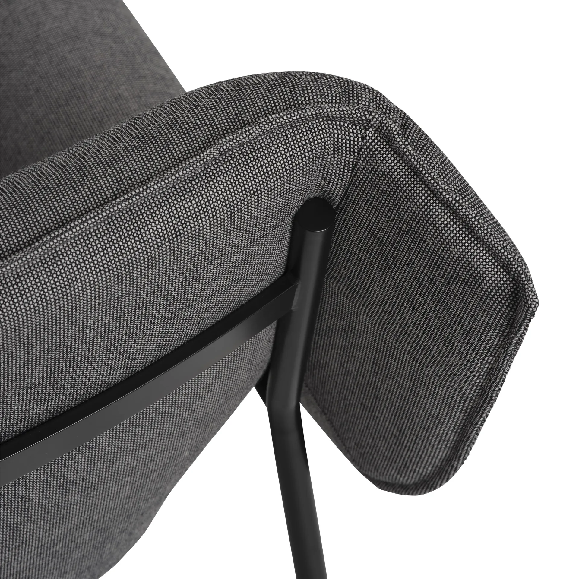 Wrap Lounge Chair loungestol, Sabi 151-black Muuto