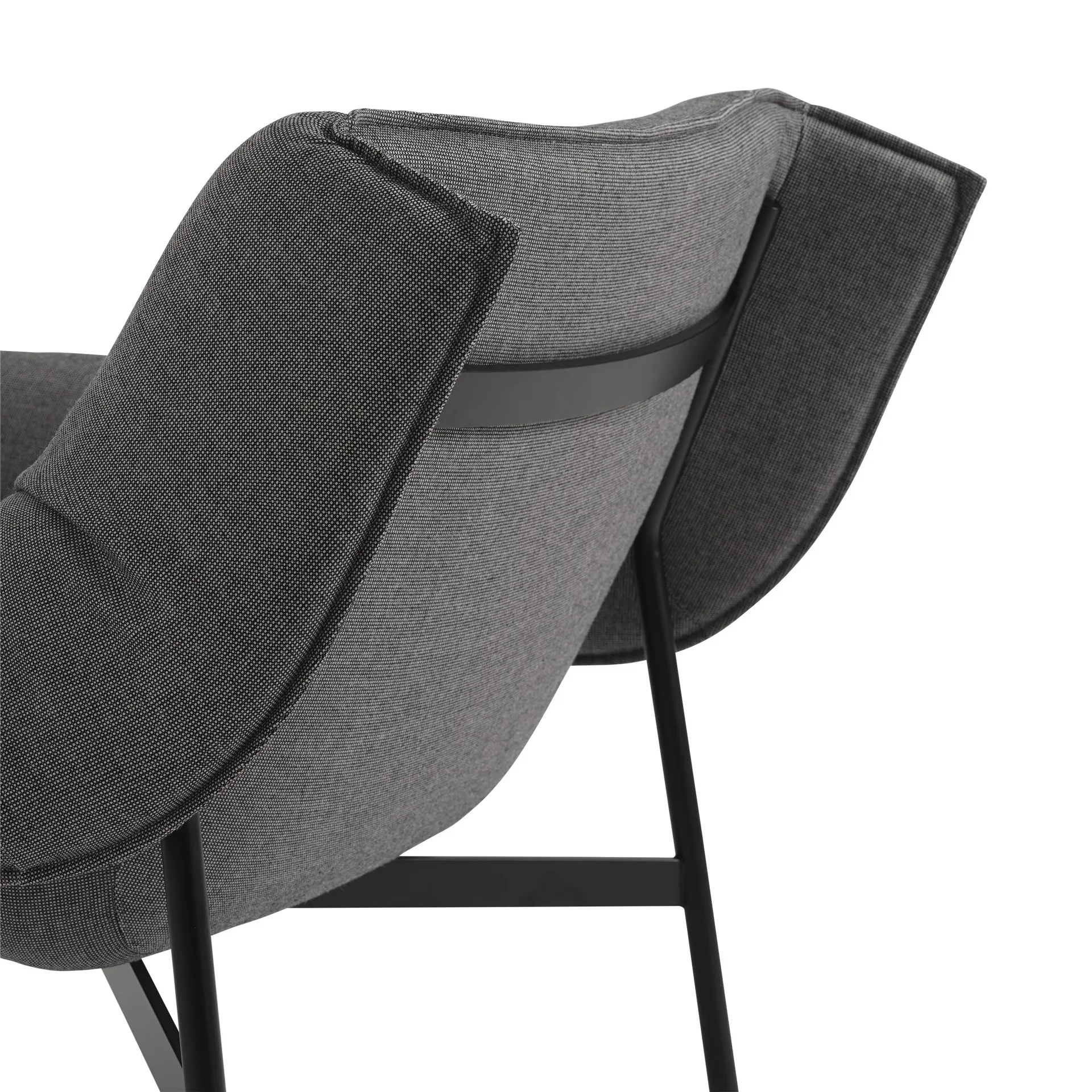 Wrap Lounge Chair loungestol, Sabi 151-black Muuto