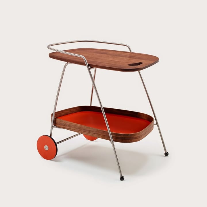 AK 700 serveringsvagn, ek olja/orange Naver Collection