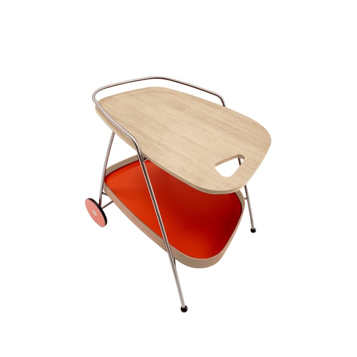 AK 700 serveringsvagn - ek olja/orange - Naver Collection