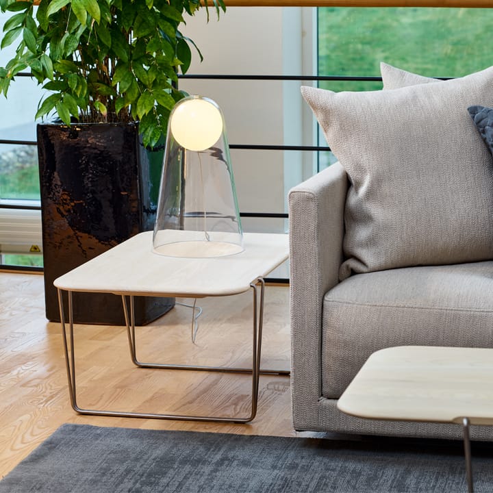AK 825 soffbord, ask olja, svart stativ Naver Collection