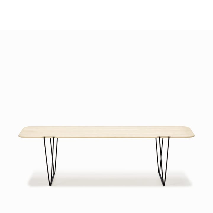 AK 830 soffbord, ask olja, svart stativ Naver Collection