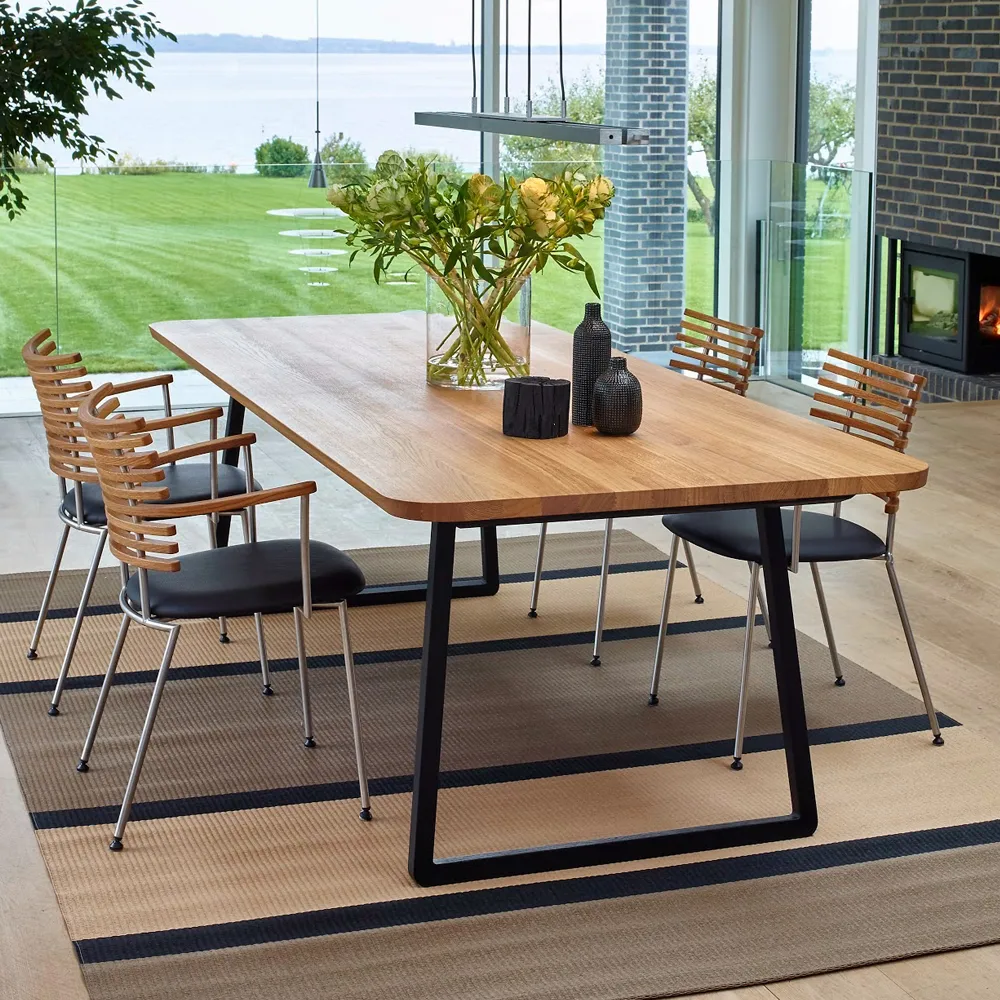 GM 3600 Twist matbord, valnöt olja, 180cm Naver Collection