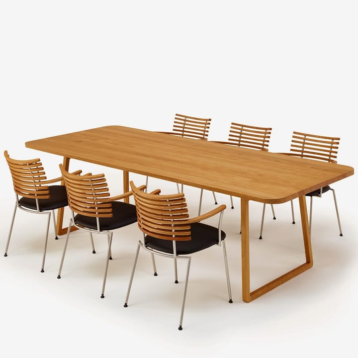 GM 3600 Twist matbord, valnöt olja, 180cm Naver Collection