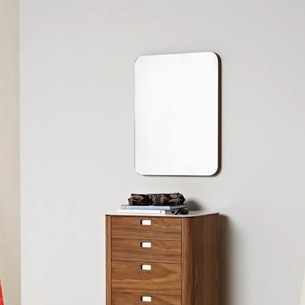 Mirror spegel kvadratisk 60x60 cm, Ek olja Naver Collection