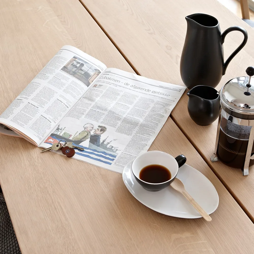 Plank GM 3200 matbord, Oljad ek 210cm Naver Collection