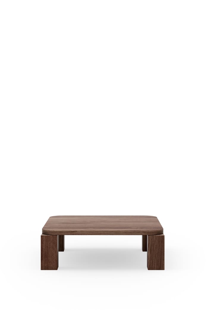 Atlas soffbord 82x82 cm, Smoked Oak New Works