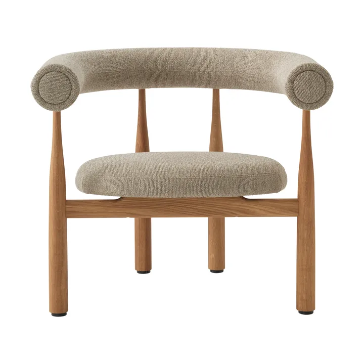 Bukowski Lounge Chair - Oak, Moss 17 - New Works