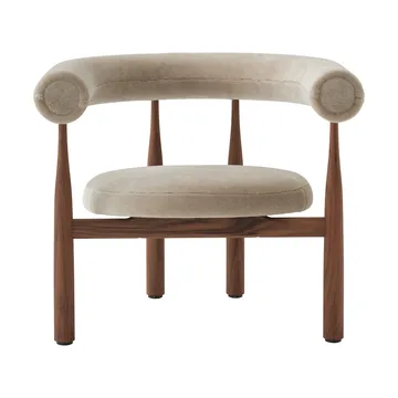 Bukowski Lounge Chair - Walnut, Rest 23 - New Works